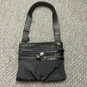 Brighton gray  purse metallic